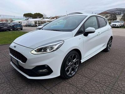 Usata Ford Fiesta ST-Line 86 CV (63 kW) 2019 Bianco Utilitaria