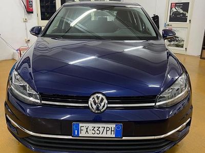 Usata VW Golf VII Executive 115 CV (84 kW) 2019 Blu Berlina
