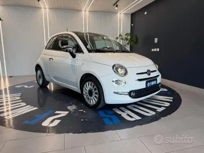 Usata Fiat 500 Lounge 95 CV (69 kW) 2017 Bianco Cabrio