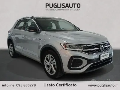 Usata VW T-Roc R-line 110 CV (80 kW) 2022 Grigio SUV