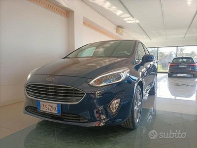 Usata Ford Fiesta Titanium 86 CV (63 kW) 2019 Blu Utilitaria