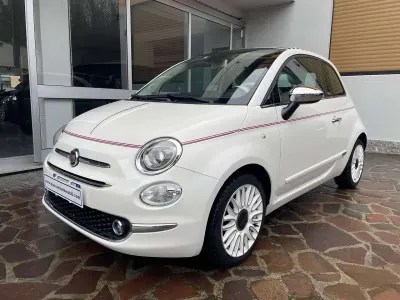 Usata Fiat 500C Dolcevita 69 CV (50 kW) 2020 Bianco gelato Cabrio