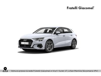 Usata Audi A3 Business 150 CV (110 kW) 2021 Bianco ghiaccio metallizzato Berlina