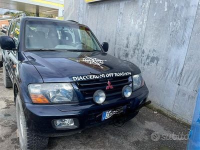 Usata Mitsubishi Pajero 115 CV (84 kW) 2003 Blu SUV