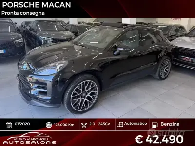 Usata Porsche Macan 245 CV (180 kW) 2020 Nero SUV