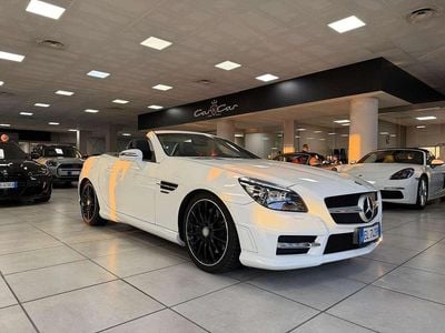 Usata Mercedes SLK250 Premium 204 CV (150 kW) 2011 Bianco Cabrio