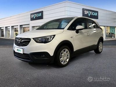 Usata Opel Crossland X 83 CV (61 kW) 2019 Bianco SUV