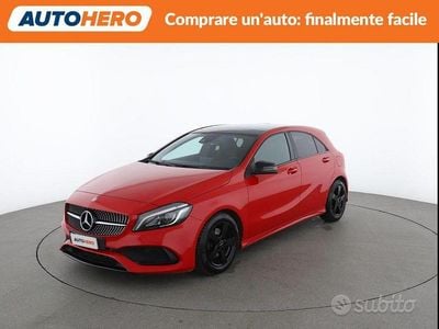 Usata Mercedes A200 Premium 135 CV (99 kW) 2017 Rosso Berlina