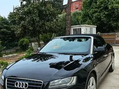 Usata Audi A5 Cabriolet S-Line 180 CV (132 kW) 2010 Nero Cabrio