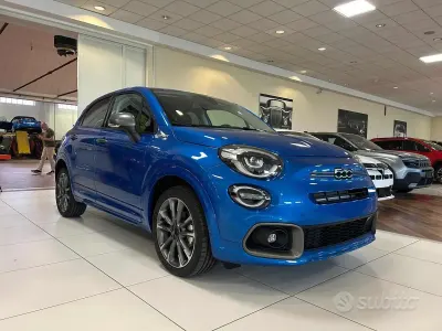 Nuova Fiat 500X Sport 120 CV (88 kW) 2025 Blu SUV
