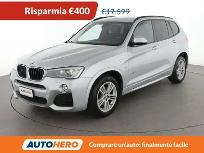 Usata BMW X3 Sport Line 150 CV (110 kW) 2016 Argento SUV