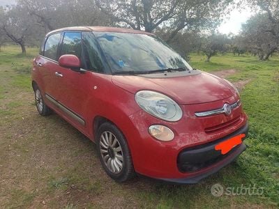 Usata Fiat 500L 85 CV (62 kW) 2013 Rosso Monovolume