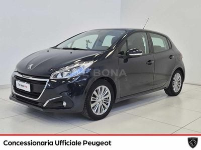 Usata Peugeot 208 Allure 82 CV (60 kW) 2017 Blu Utilitaria