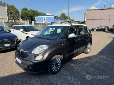 Usata Fiat 500L Lounge 95 CV (69 kW) 2016 Grigio scuro Monovolume