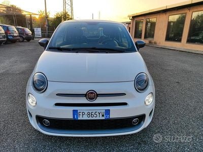 Usata Fiat 500 S 95 CV (69 kW) 2018 Bianco Berlina