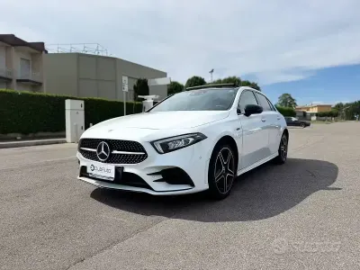 Usata Mercedes A250 Premium 160 CV (117 kW) 2021 Bianco Berlina