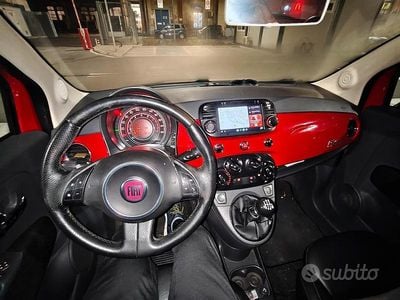 Usata Fiat 500 Sport 101 CV (74 kW) 2007 Rosso Berlina