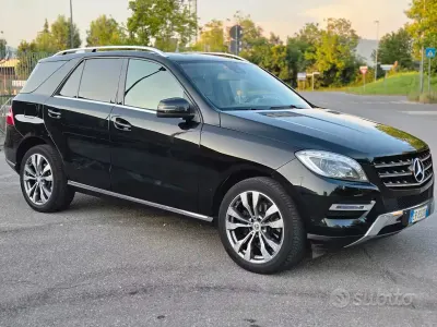 Usata Mercedes ML250 204 CV (150 kW) 2013 Nero SUV
