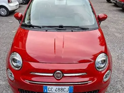 Usata Fiat 500C Pop 101 CV (74 kW) 2019 Rosso Cabrio