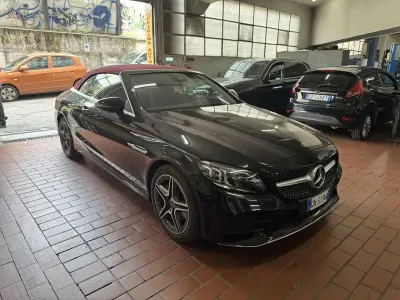 Usata Mercedes C200 Premium Plus 184 CV (135 kW) 2023 Nero Cabrio