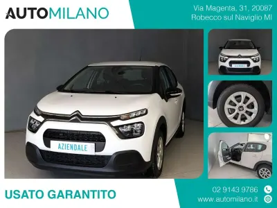 Usata Citroën C3 Feel 83 CV (61 kW) 2021 Bianco Utilitaria