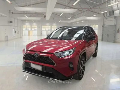 Usata Toyota RAV4 Hybrid Style 185 CV (136 kW) 2021 Rosso SUV