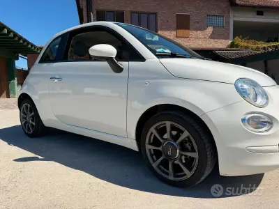 Usata Fiat 500C Dolcevita 69 CV (50 kW) 2019 Bianco Cabrio