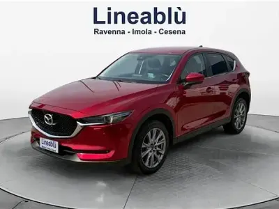 Usata Mazda CX-5 150 CV (110 kW) 2020 Rosso metallizzato SUV