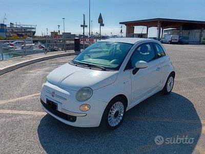 Usata Fiat 500 95 CV (69 kW) 2010 Bianco Utilitaria
