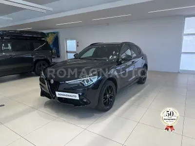 Usata Alfa Romeo Stelvio Tech Edition 209 CV (153 kW) 2019 Nero SUV