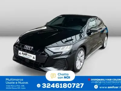 Usata Audi A3 150 CV (110 kW) 2025 Nero Berlina