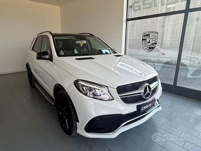Usata Mercedes GLE350 Premium Plus 258 CV (189 kW) 2015 Bianco Station wagon