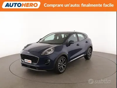 Usata Ford Puma 125 CV (91 kW) 2022 Bluazzurro SUV