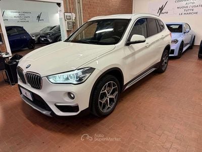 Usata BMW X1 xLine 150 CV (110 kW) 2017 Bianco SUV