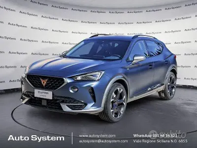 Usata Cupra Formentor 150 CV (110 kW) 2023 Blu petrolio opaco SUV