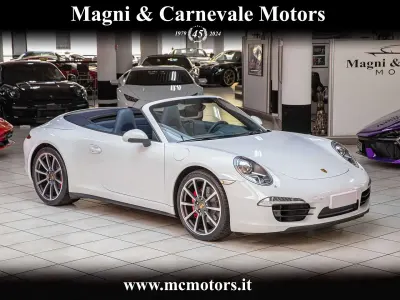 Usata Porsche 911 Carrera 4S Cabriolet Sport 400 CV (294 kW) 2013 Bianco Cabrio