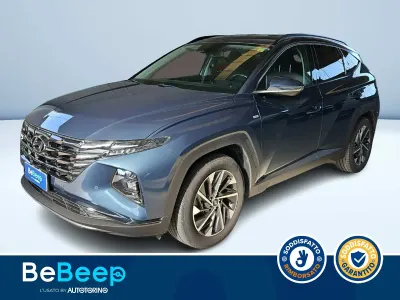 Usata Hyundai Tucson 136 CV (100 kW) 2021 Blu metallizzato SUV