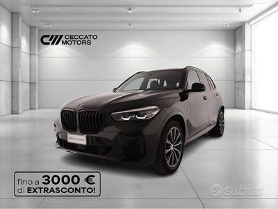 Usata BMW X5 M Sport 286 CV (210 kW) 2022 Nero SUV