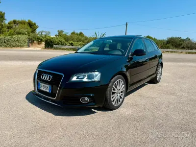 Usata Audi A3 S-Line 105 CV (77 kW) 2012 Nero Utilitaria