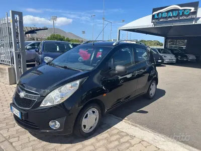 Usata Chevrolet Spark 68 CV (50 kW) 2010 Nero Utilitaria