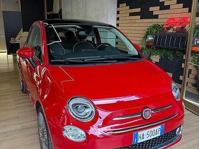 Usata Fiat 500C 95 CV (69 kW) 2016 Rosso Cabrio