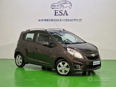 Usata Chevrolet Spark LT 82 CV (60 kW) 2011 Marrone Utilitaria