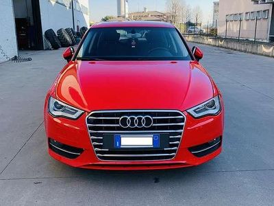 Usata Audi A3 Ambiente 150 CV (110 kW) 2013 Rosso Berlina