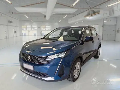 Usata Peugeot 3008 Business-Line 131 CV (96 kW) 2021 Blu SUV