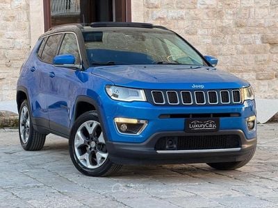 Usata Jeep Compass Limited 140 CV (102 kW) 2018 Blu SUV