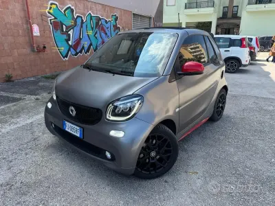 Begagnad Smart ForTwo Cabrio 90 HK (66 kW) 2017 Grå Cab