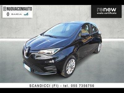 Usata Renault Zoe Zen 100 kW (136 CV) 2020 Nero Utilitaria
