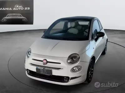Usata Fiat 500 Lounge 69 CV (50 kW) 2018 Bianco Cabrio
