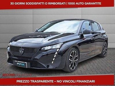 Usata Peugeot 308 Active 131 CV (96 kW) 2022 Nero Utilitaria