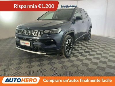 Blu/azzurro Usata 2022 Jeep Compass Limited SUV | 21.299 € (Buon prezzo)